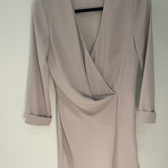 All saints light mauve US 4 dress with draping - Picture 6 of 9